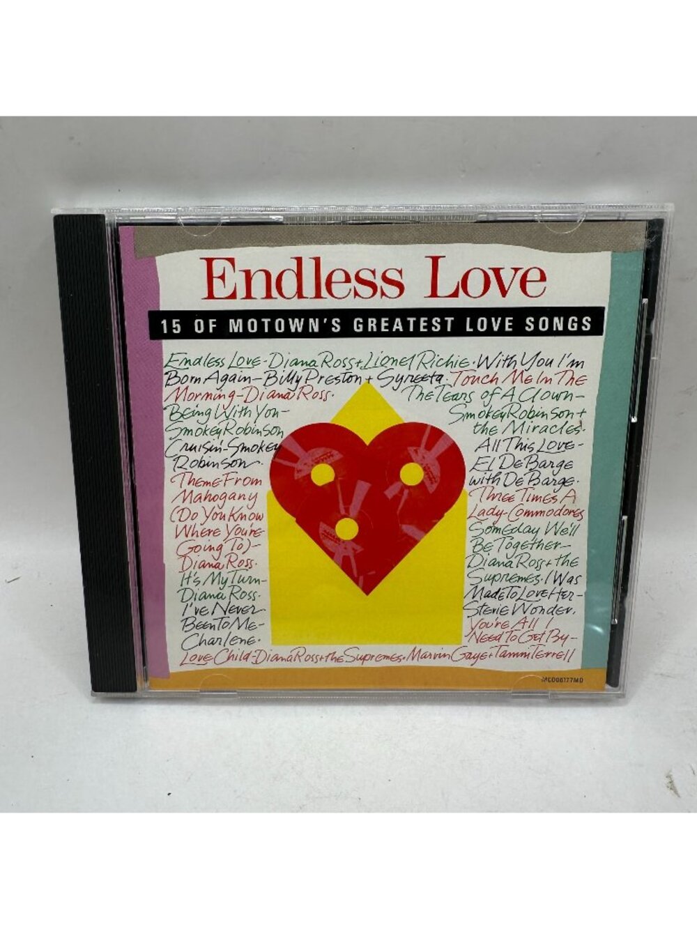 Endless Love 15 Of Motowns Greatest Love Songs CD Diana Ross Lionel Richie 1990